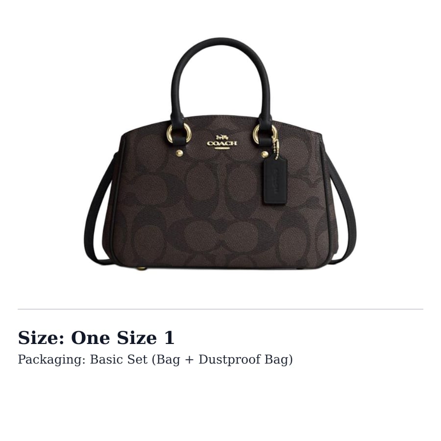 COACH Artificial Leather One Shoulder Handbag