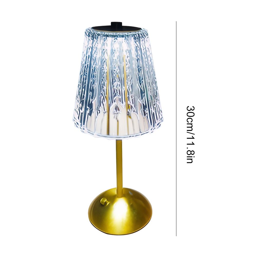 Eye-Protection Night Light USB Rechargeable Decorative Nightstand Light Cordless Atmosphere Night Light for Bedroom Living Room