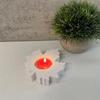 Maple Leaf Candelabra Silicone Mold Leaf Candle Holder Tea Light Gypsum Resin Mold