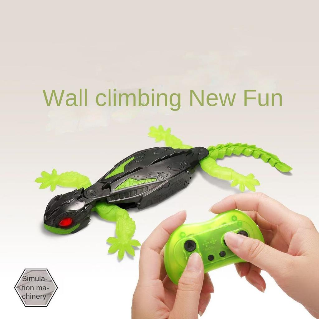 Realistic Biomimetic Remote Control Wall Climbing RC Gecko Toy Electric Remote Control Lizard Wall Climbing Car Gecko Animal Car