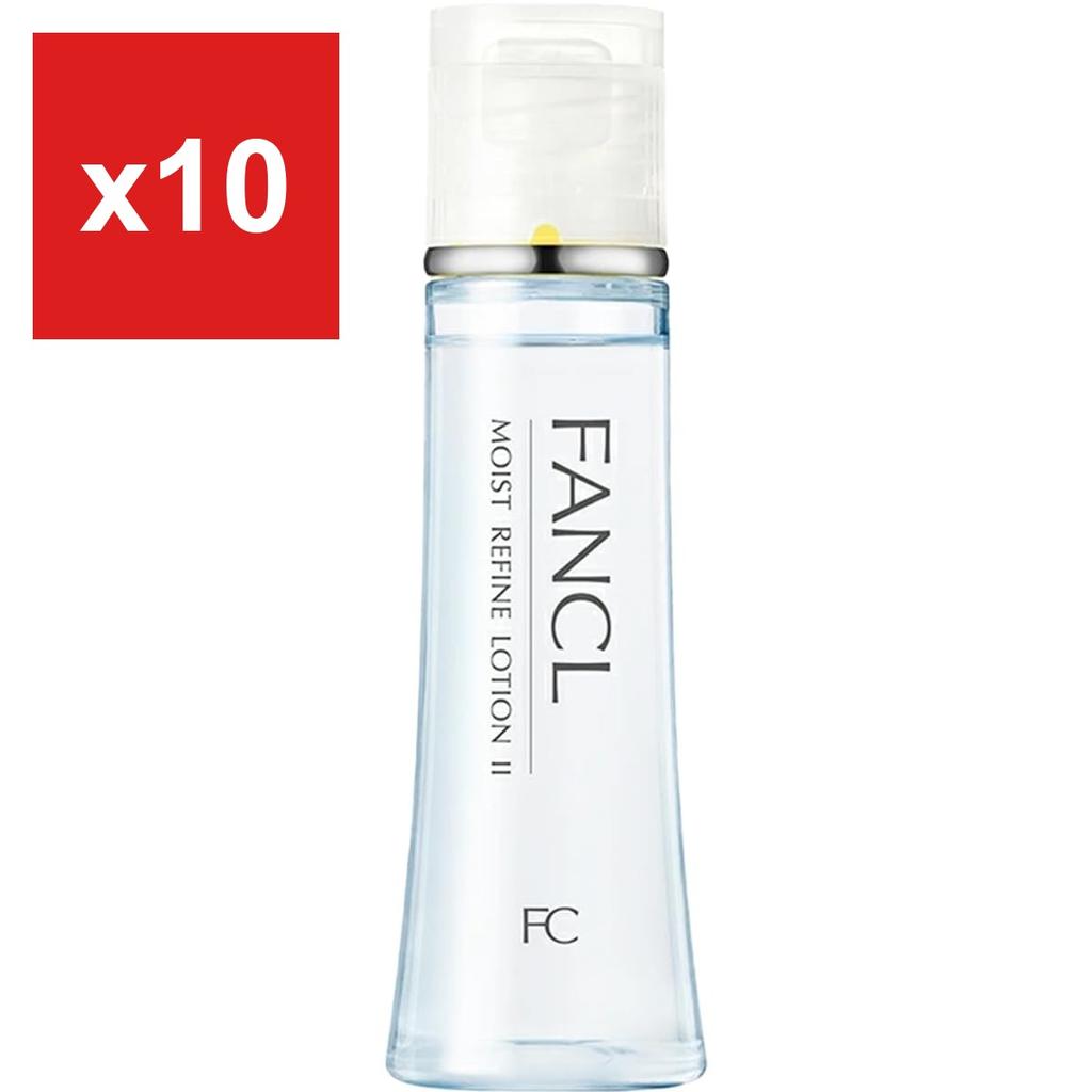 Fancl Moist Refine Lotion II Moist 30mL (About 30-Day Supply) - Additive-Free Toner for Inner-Dry & Sensitive Skin, Moisturizing