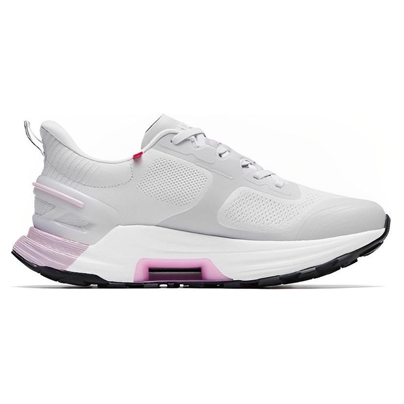 Anta 3.0 Nitrogen Technology Non-Slip Wear-Resistant Breathable Low-Top Running Shoes Women sneaker Gray Pink 122315580-1
