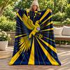 Fenerbahce Blanket Flannel Blanket Soft Cozy Plush Throw for Sofa Bed Lightweight Home Decoration Gifts for Christmas Various Holidays