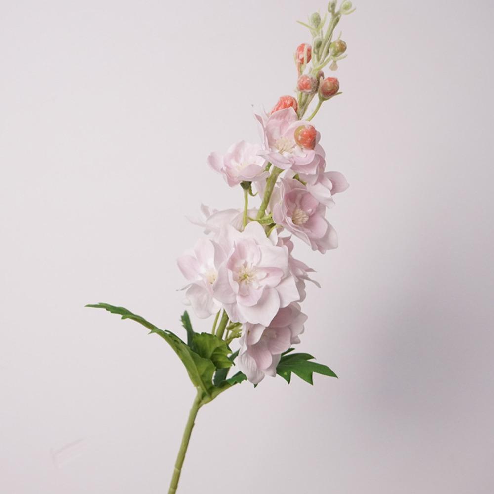 Lifelike Delphinium Stem Moisturizing Simulation Flower Artificial Delphinium Flower  Family Party