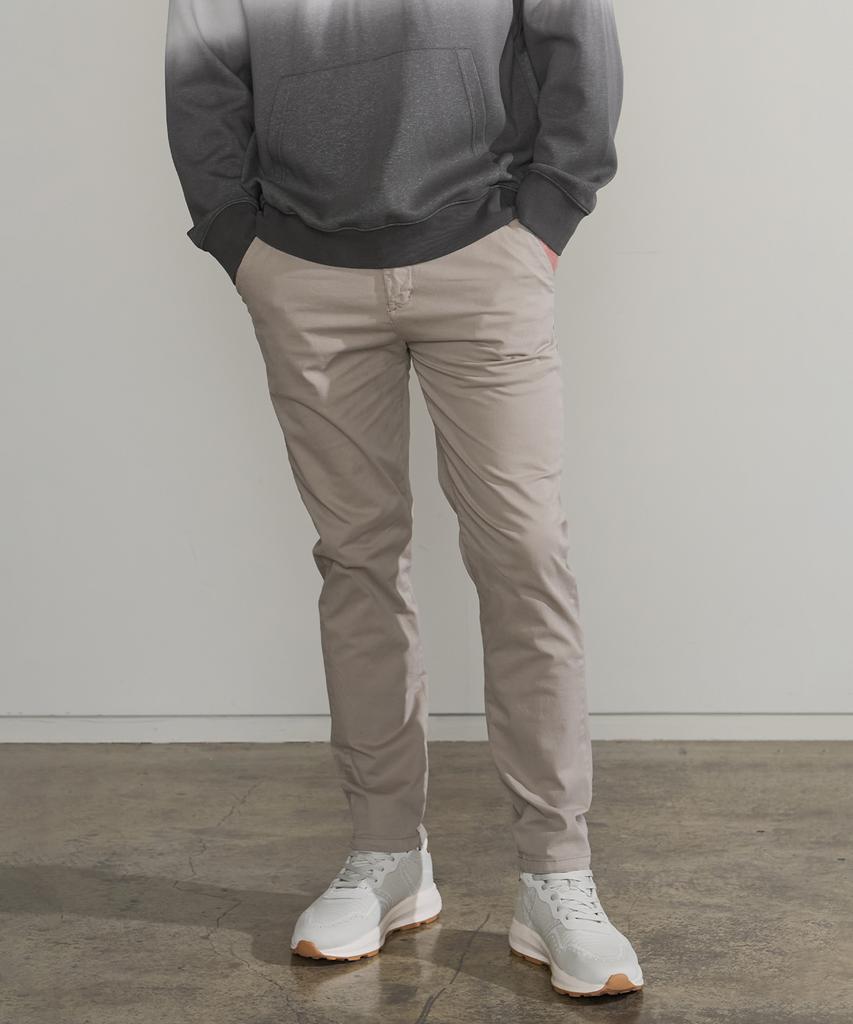 PANICALE Beige Cotton Chino Pants