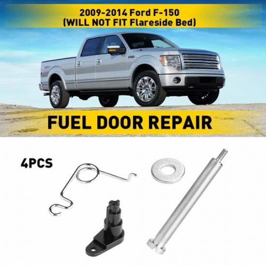

Fuel Permanent Door Repair Hinge Cap Fix Kit For Ford Fit F-150 F150 2009-14 SD