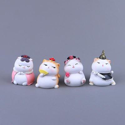 Forbidden City Cat Figurines: Cultural Creative Desk Decor, Beijing Souvenir & Birthday Gift