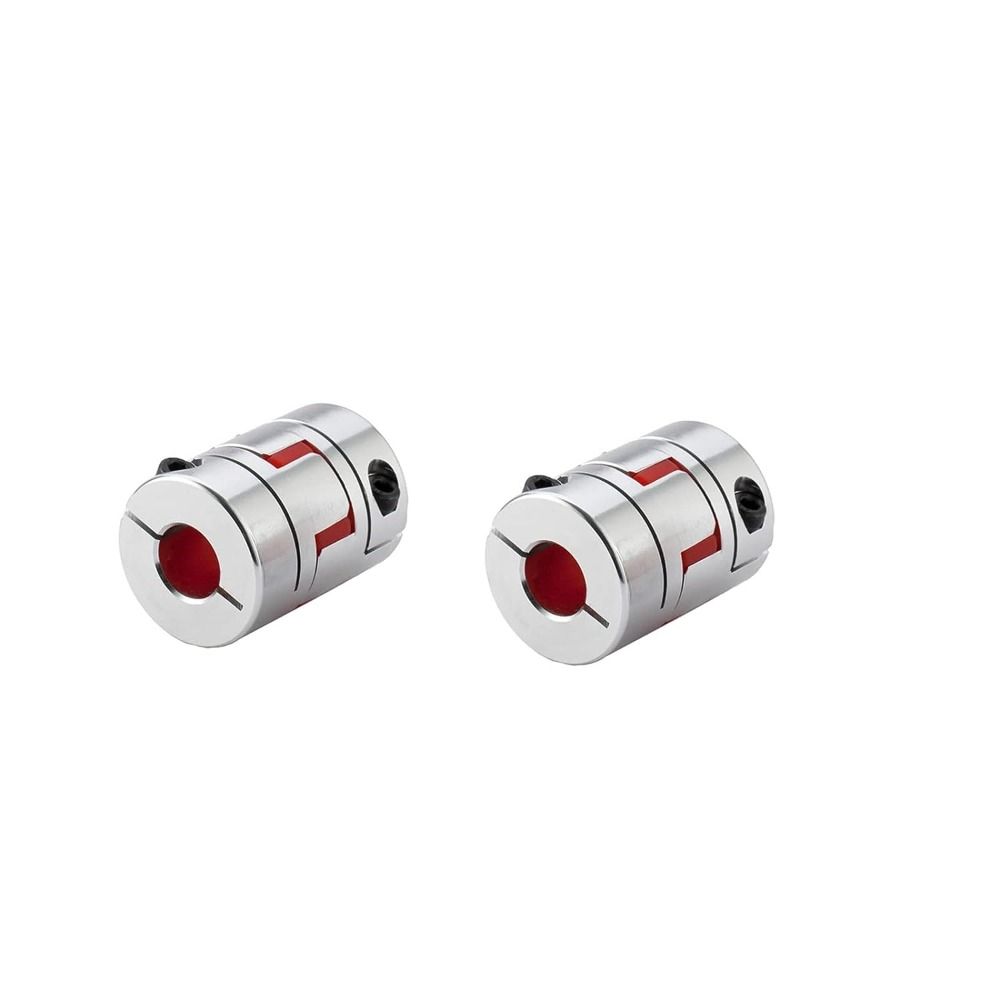 Aluminium Plum Flexible Wellenkupplung, CNC Schrittmotor Wellenkupplung Für 3D Drucker, CNC Maschine, Servo Schrittmotor, 8 X 6,35 Mm