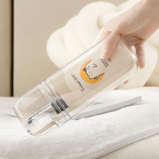 Mundspülbecher mit Cartoon-Aufdruck, versiegeltes staubdichtes Design, Reise-Zahnbürsten-Zahnpastenhalter, Leichtes 3-in-1-Zahnset
