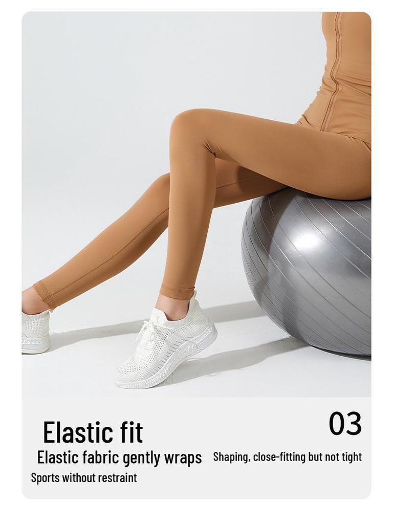 Fleece-Lined Yoga Pants: Warm, Slimming, Peach-Butt Leggings for Autumn & Winter Fitness