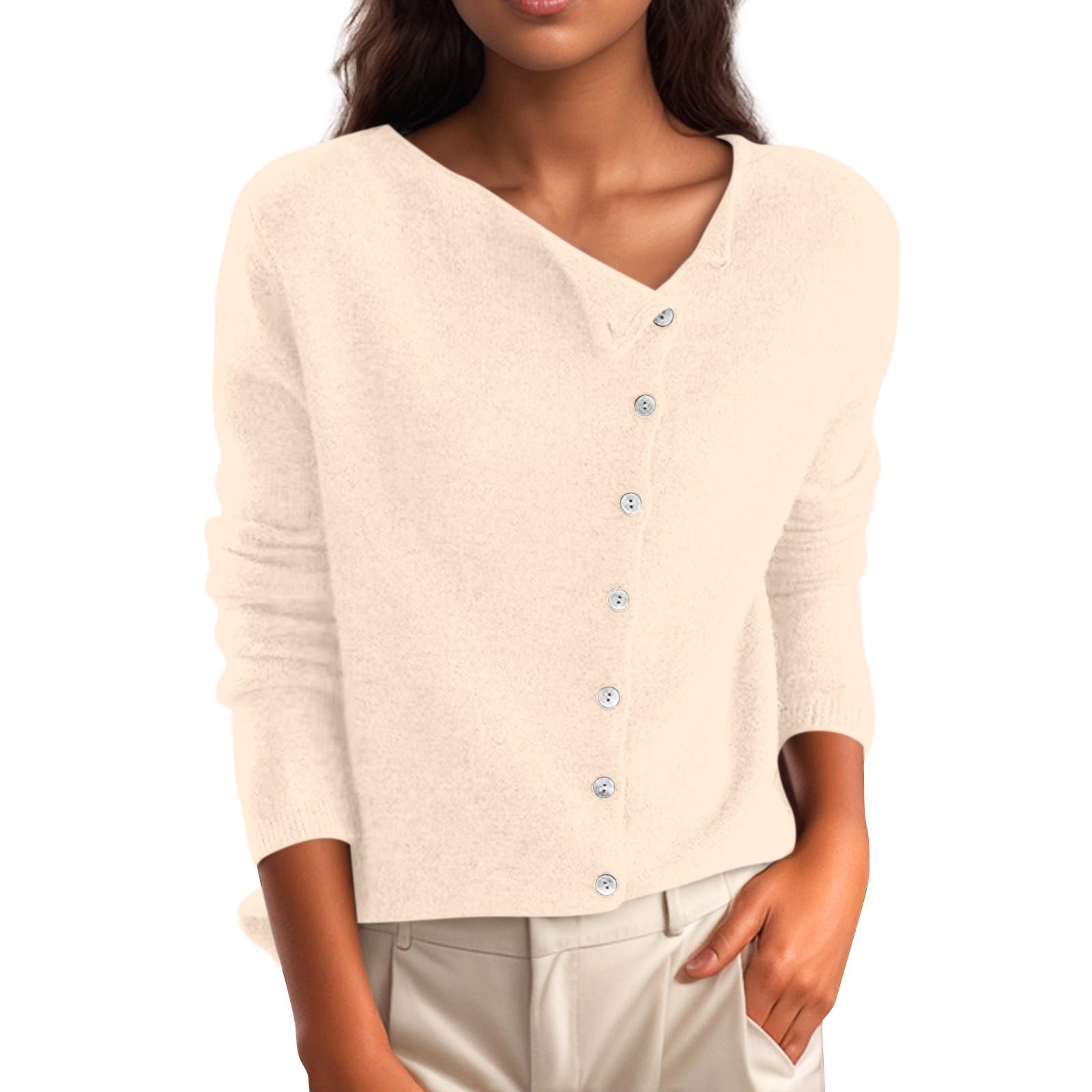 Women s Color Casual Hooded Long Sleeved Knitted Sweater With Pullover And Base Layer Knitted Sweater L