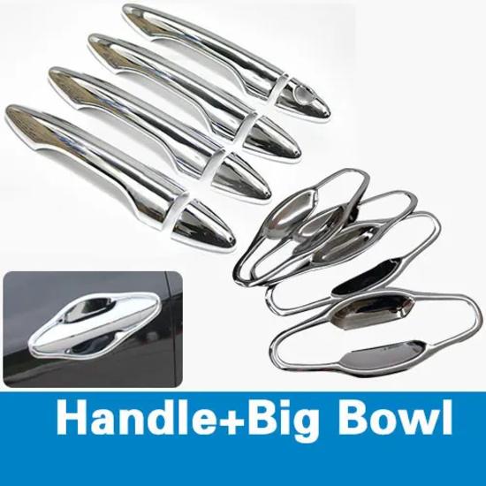 For Hyundai Elantra 2011-2016 Chrome Door Handle Cover  Trim Set of 4Pcs Avante 2012 2013 2014 2015 Accessories Car Styling