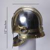 Vendal Mendulsaa Sca Larp , Viking Helmet, Medieval Templar Knight Crusader Armor, Viking Lerp Warrior Helmet, Steel Brass Helmet