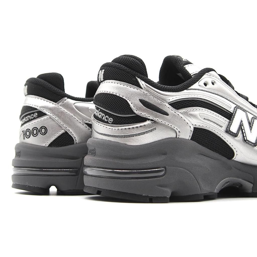 M1000EGR SILVER M1000 Silver D Width Japanese Shoe Size [New Balance] METALLIC/GREEN Metallic/Green (Silver Metallic, Dimensions, Adult, Number, 28.0
