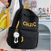 Schoolbag INS Niche Japanese-style Junior and Senior High School Retro Large-capacity Casual Backpack for Junior High Students, Lightweight