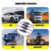 10 Pairs 2Pin Way Wire Harness Waterproof Electrical Auto Connector Male Female Car Plug Connector for Car Motorcycle Truck