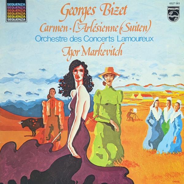 

LP Record GEORGES BIZET , IGOR MARKEVITCH , O - Carmen/L Arlesienne Suiten 6527083 Philips 1980 Netherland Classical Used