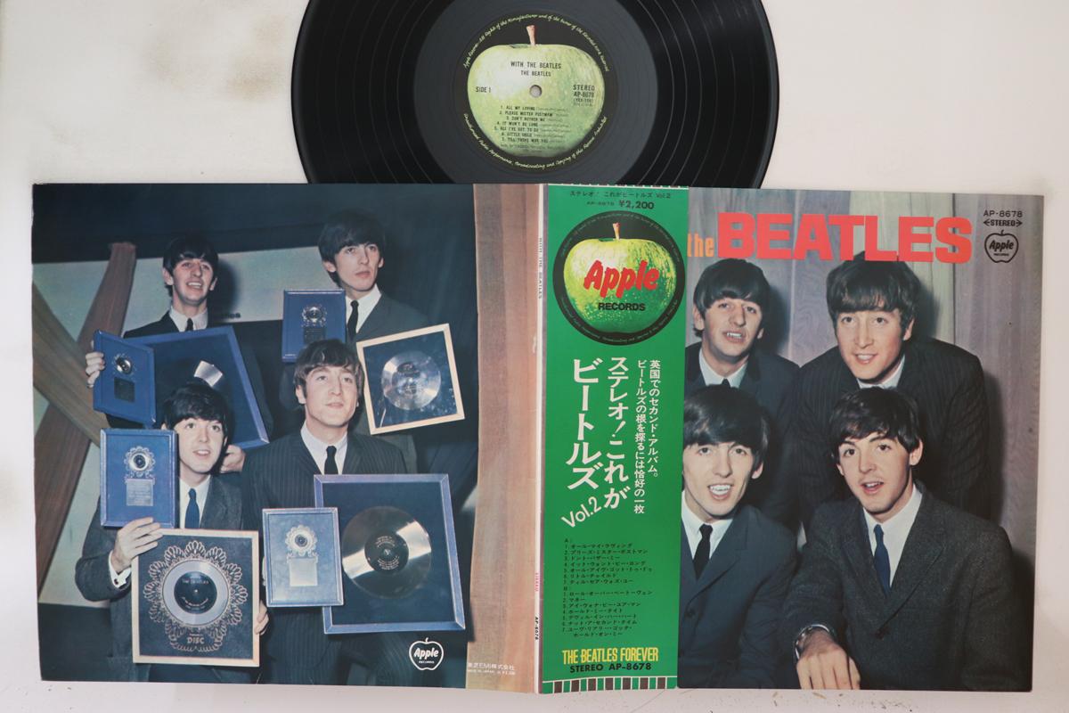 

LP Record - With The Beatles (-2200yen Printed) AP8678 APPLE 1969 Japan Obi Rock