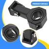 Motorcycle Mount Bracket Tube Clamp Mounting Easy To Install Sturdy Aluminum Alloy Light