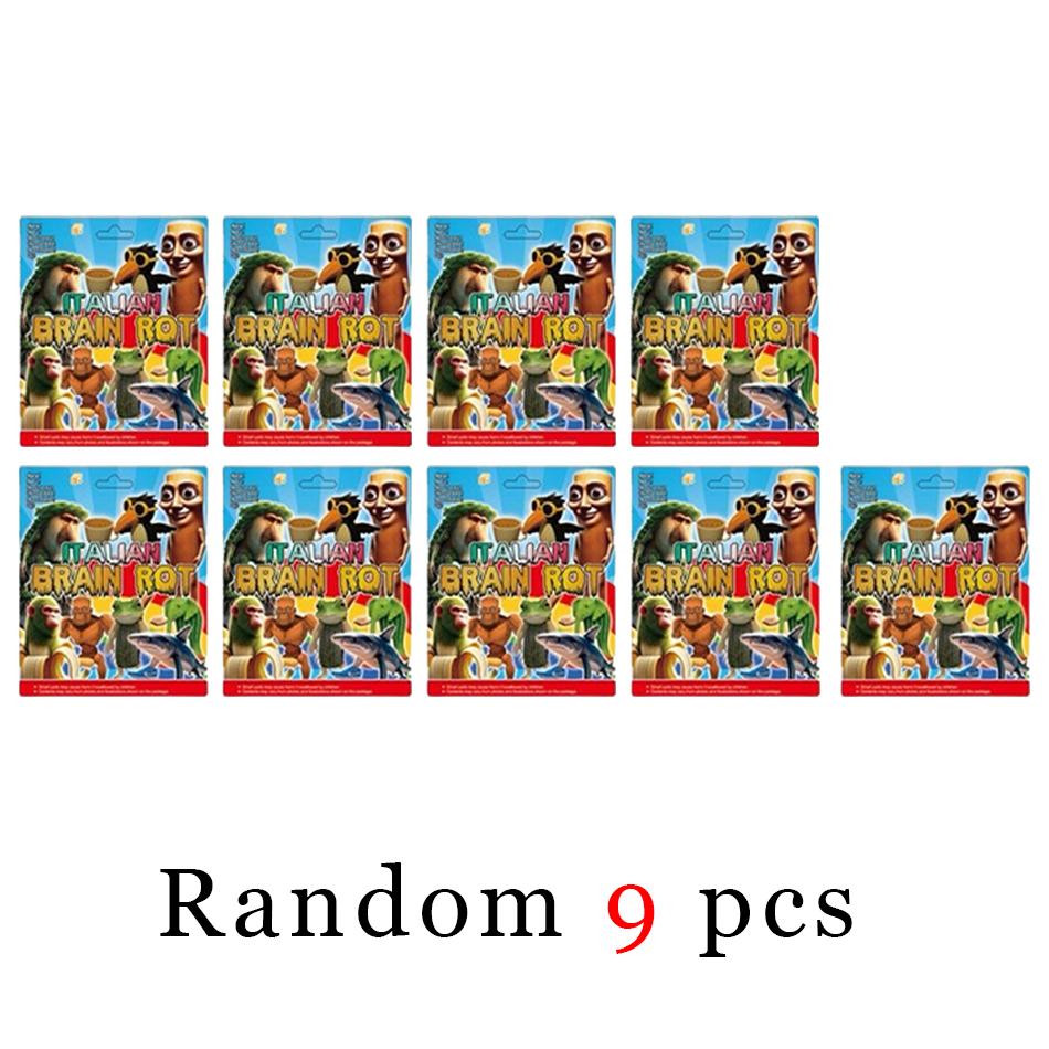 Italian Brainrot AI Animals Tung Tung Tung Sahur Figure Tralalelo Tralala Figurine Doll Toy Desk Decoration Model Ornament Gift