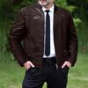 Men's Vintage Fashion Jacket Stand-Up Collar Motorcycle Jacket Slim Fit Multi-Pocket Jacket Spring Summer