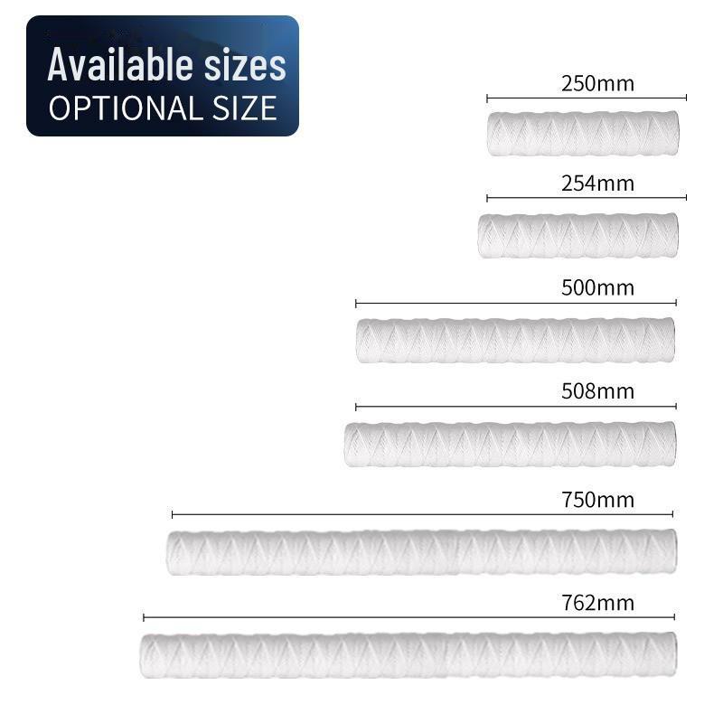 10/20/30/40 Inch Cotton Wire Wound Filter Element for PCB Electroplating and Punching Machines
