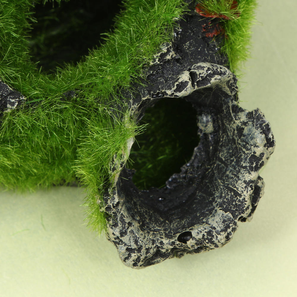Resin Breeding Hiding Cave Ornaments Shrimp Breeding Evasion House Simulation Habitat Decor Crafts Arts for Aquarium Landscaping