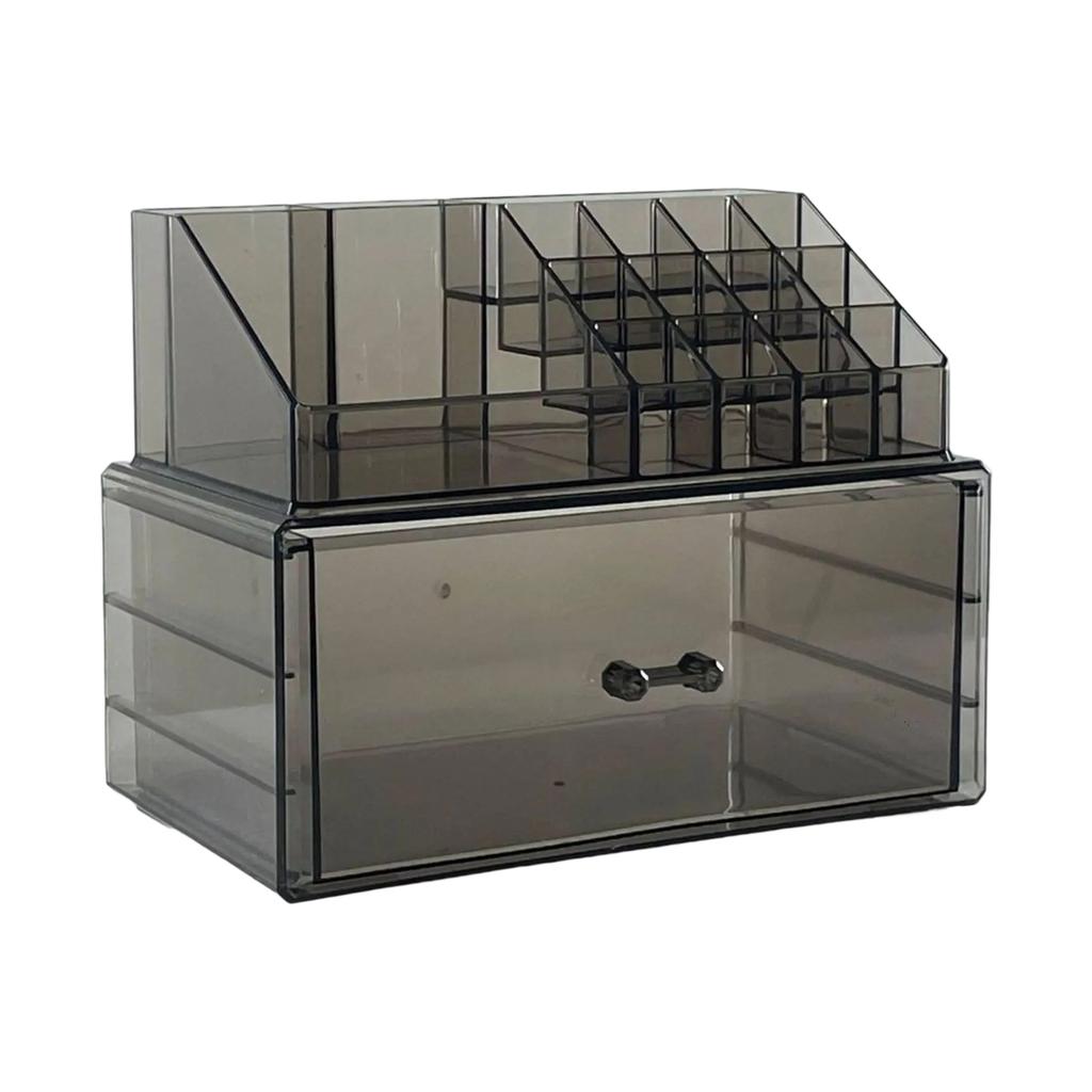 Spacious Makeup and Jewelry Organiser Box with Drawers Women Accessories Holder for Bathroom Vanity Or Countertop Use