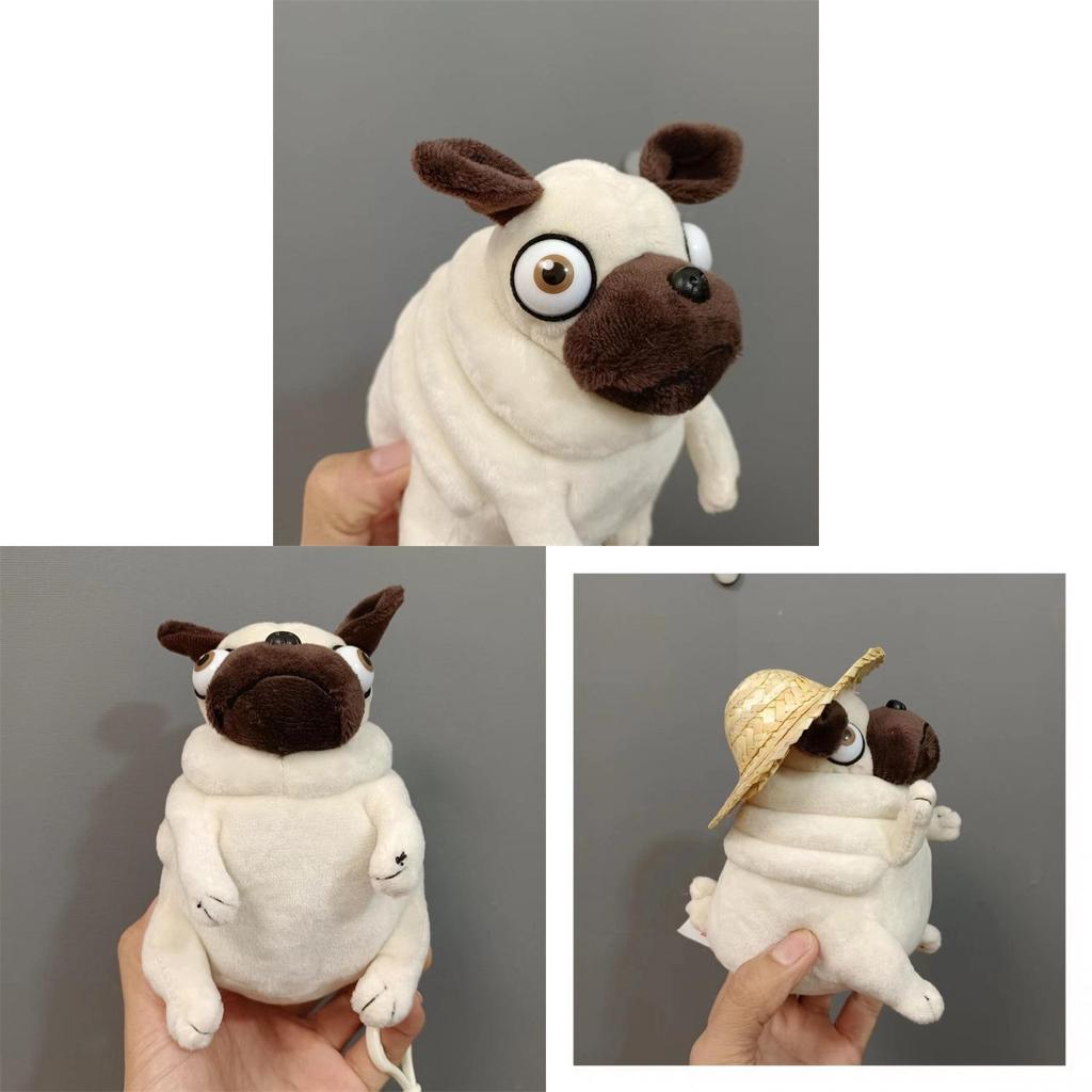Peluche Giocattolo con Design di Cane Carlino Perfetto per Regali e Collezionisti