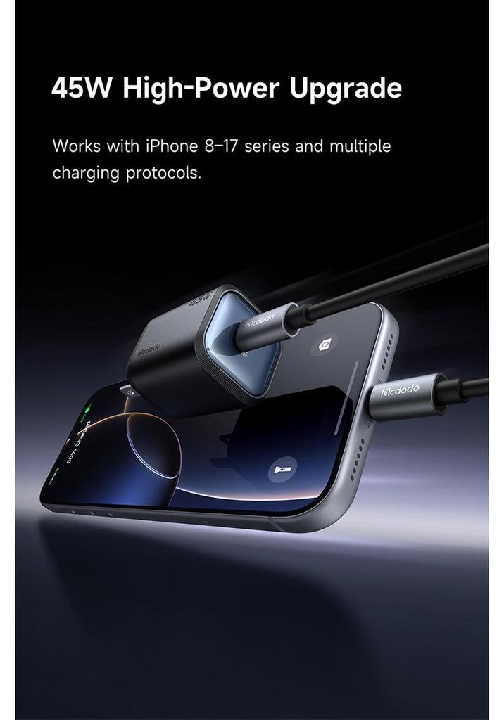 Mai Duo Duo 45W GaN Fast Charger for Huawei, Samsung, and Apple Devices