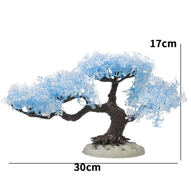 New Simulated Tree Aquarium Decoration Fish Tank Aquarium Plastic Plant Artificial Simulation Water Plants Fish Tank Decoration