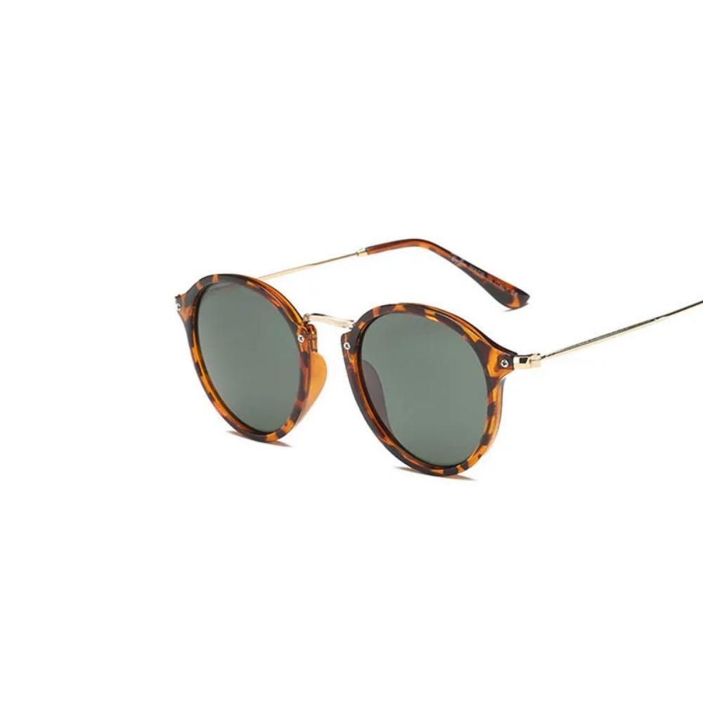 Nowe okrągłe okulary przeciwsłoneczne damskie Trend w stylu retro przezroczysta osobowość damskie markowe designerskie okulary przeciwsłoneczne UV400