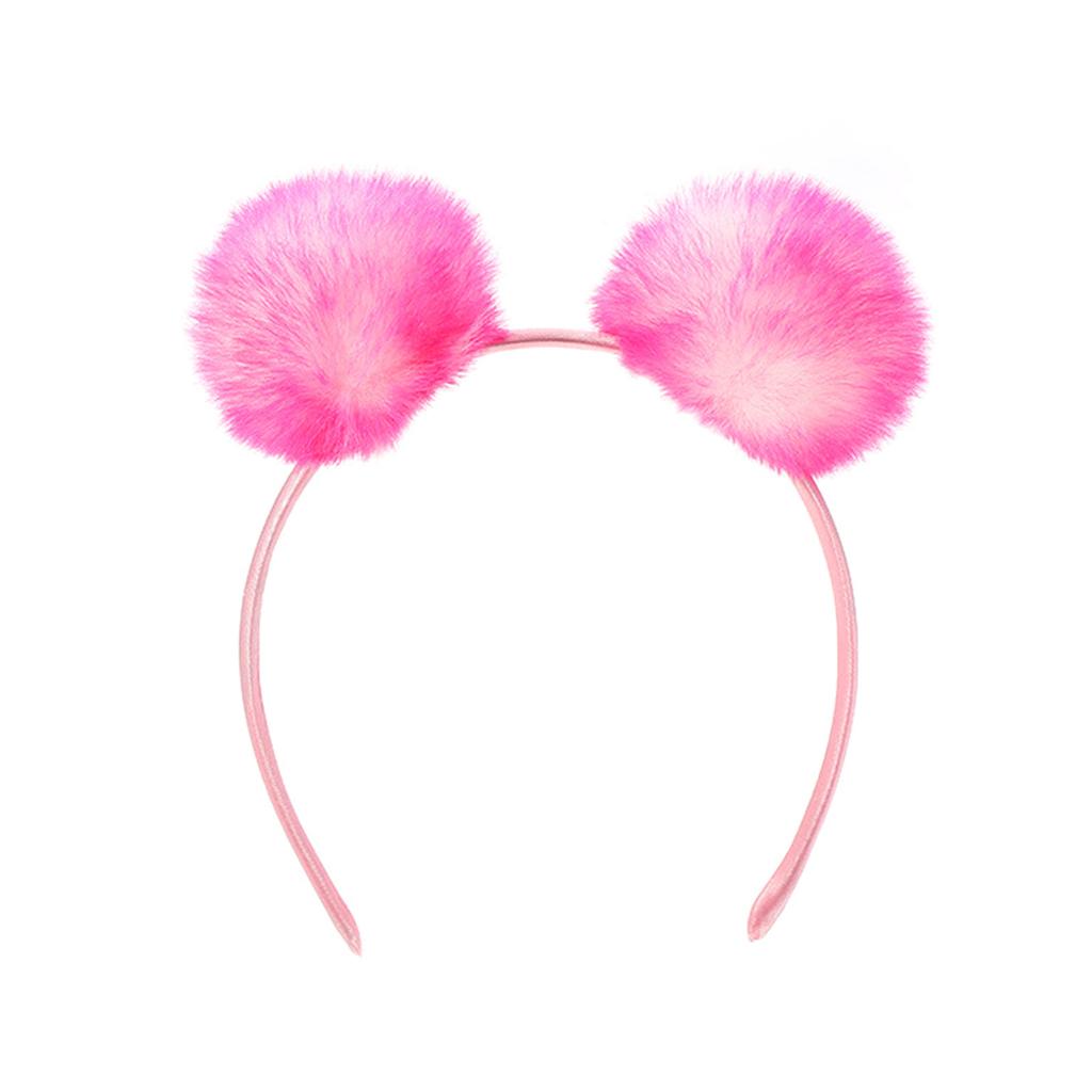 Furry Balls Plush Hairhoop Lovely Hairballs Hairband Children Adult Party Props Headdress Family Gathering Accessories