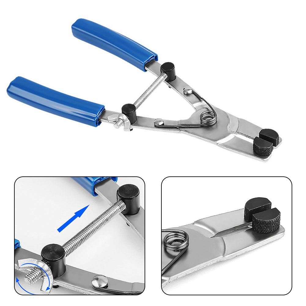For Brake Maintenance Blue Brake Pliers Spring Loaded Brake Tool Brake Tool Multi- Fit Rolled Grip Design