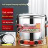 Commercial Electric Stainless Steel Steaming & Soup Pot