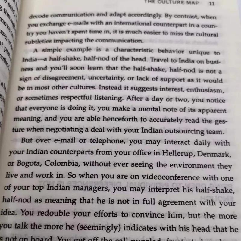 The Culture Map By Erin Meyer Decoding How People Think,Lead and Get Things Done Paperback Book In English