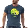 Jungle Moonwalk Tshirt No Iron Casual Short Sleeve Top
