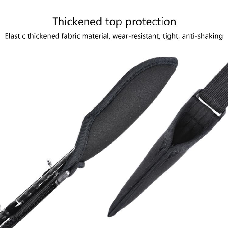 Verstellbare Angelruten-Spitzenabdeckungen Angelruten-Hülle Abdeckung Handschuh Protektor Kappe