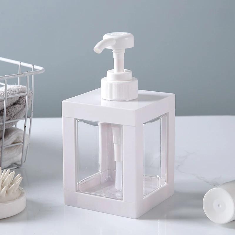 Kitchen Liquid Soap Dispenser 750/500/1000Ml Empty Pump Shampoo Bottle Dish Soap Container Bathroom Accessories
