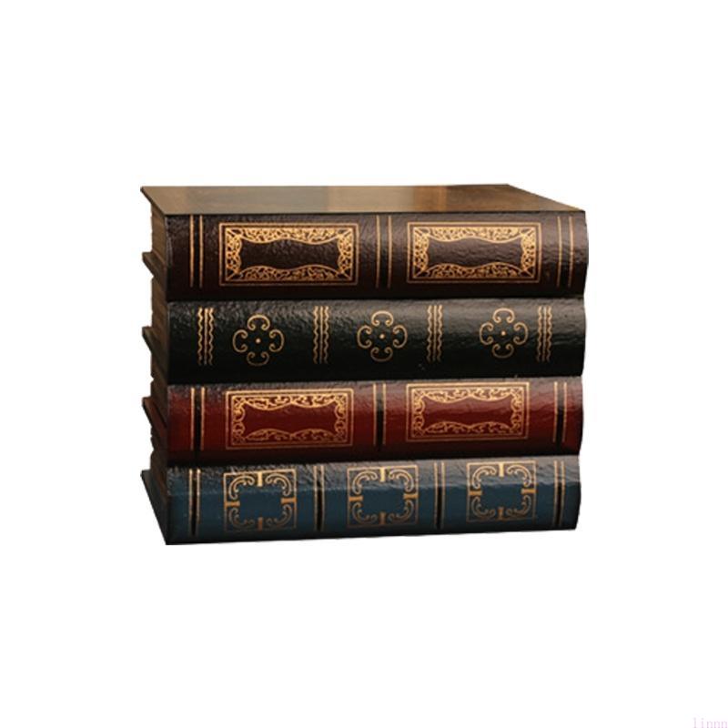 European Retro Fake Book Storage Box Ornaments Office Decoration Secret Item Household Items Decoration
