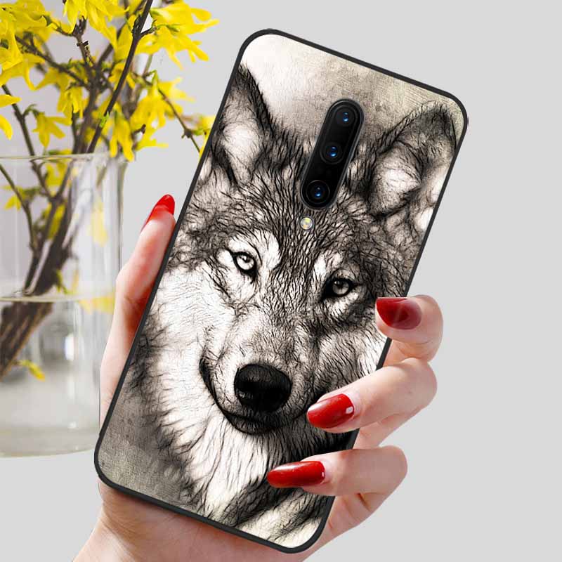 Phone Cover For Oneplus 7 Pro Case Lovely Printed TPU Silicon Soft Capa On for One Plus 7 7T Pro Oneplus7 7Pro Protection Covers