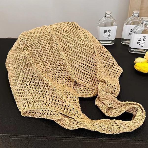 Stylish Summer Woven Women's Straw Shoulder Bag