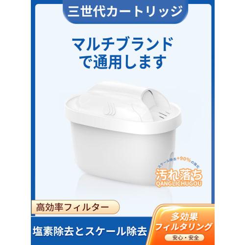 Compatible Kristgrift Ridge Replacement Filter Cartridges for Cleansui Water Purifiers (8-Pack) - High Removal Capacity, Japanese Specifications