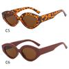 Small Frame Oval Sunglasses Women Men Simple Fashion Cat Eye Sun Glasses Camping Driving Shopping Shade Glasses