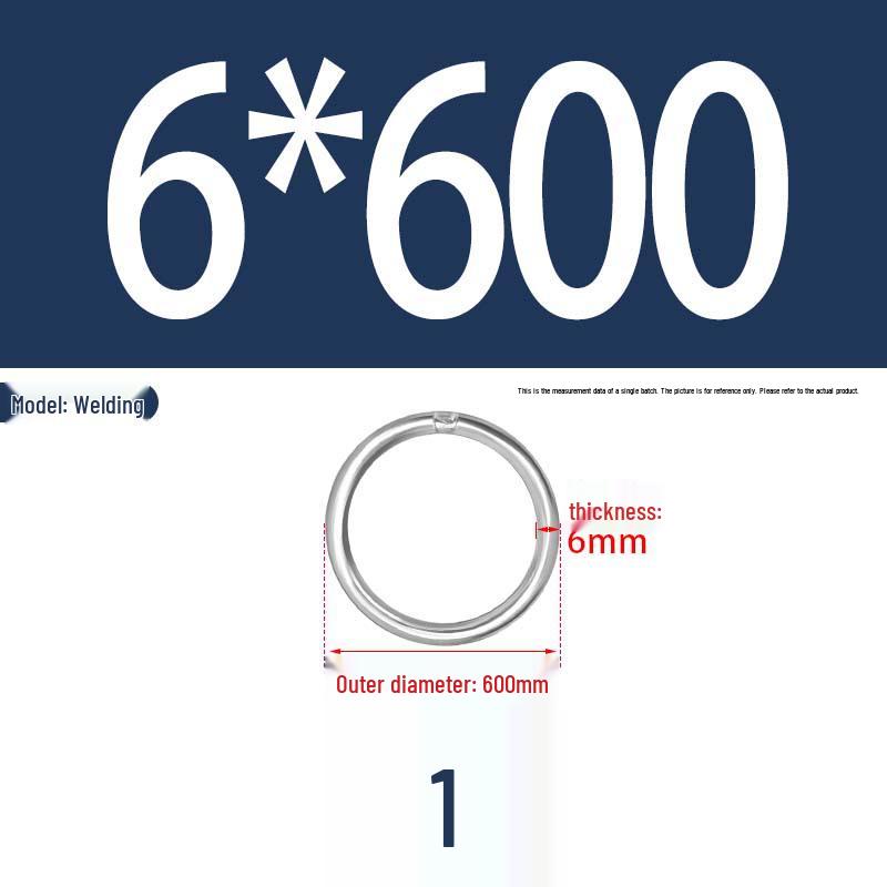 304 Stainless Steel Seamless O-Ring for Lifting and Hammock Yoga Connection