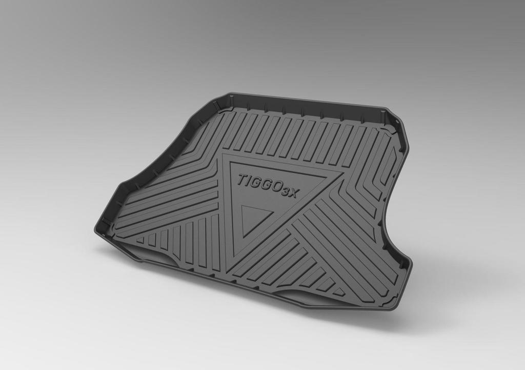 Trunk Mats for Chery and Qoros: Tiggo 3, Tiggo 5, Tiggo 5E, Tiggo 5Pro, Tiggo 3X, Tiggo 7