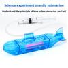 Science Experiment Submarine Diy Kit For Physics Education Students Creative Learning Material