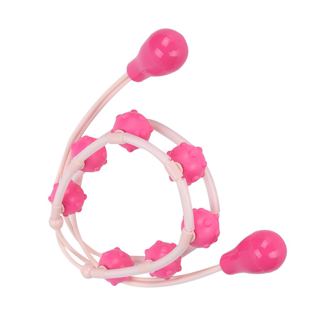 Household Back Shoulder Massager Fatigue Relief Cervical Spine Waist Roller Massage Belt