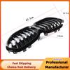 Gloss Black Front Bumper Kidney Racing Grille For BMW F40 1-Series 2019-2025 Single Slat Sport Grill Cover