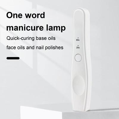 Tragbare Nagellampe UV Mini Design Größe Kompakt Handlich Schnelltrocknend Umweltfreundliches Licht für Maniküren